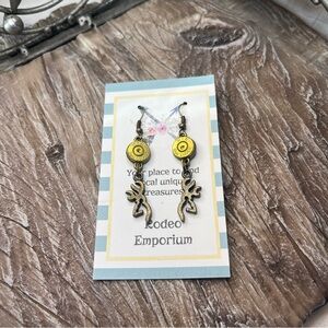 Bullet Dangly Cowgirl Collection Earrings